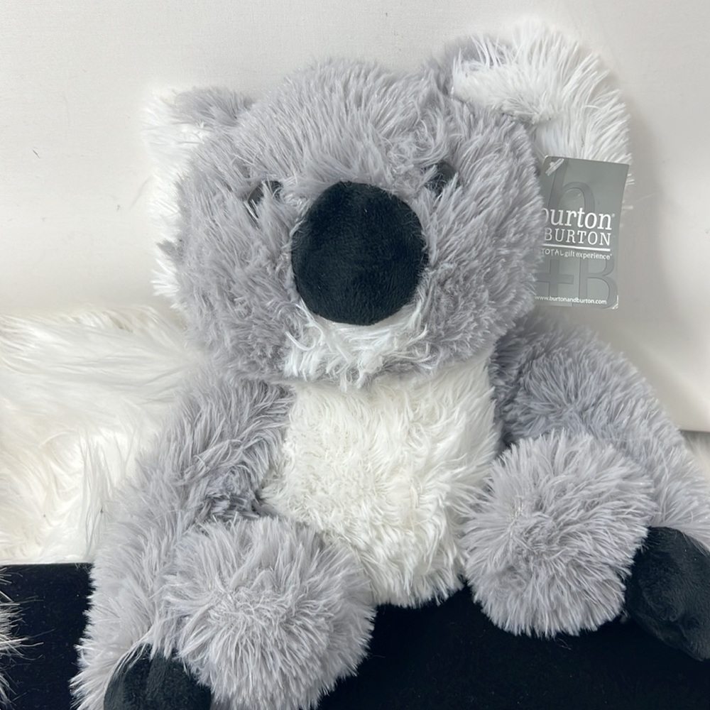 Burton & Burton Gray Koala Plush 9" Stuff Animal
